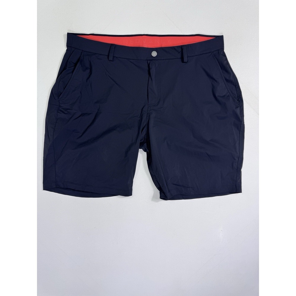 Redvanly Pull-On Golf Shorts Men's 2XL Black Performance Comfort Stretch Active